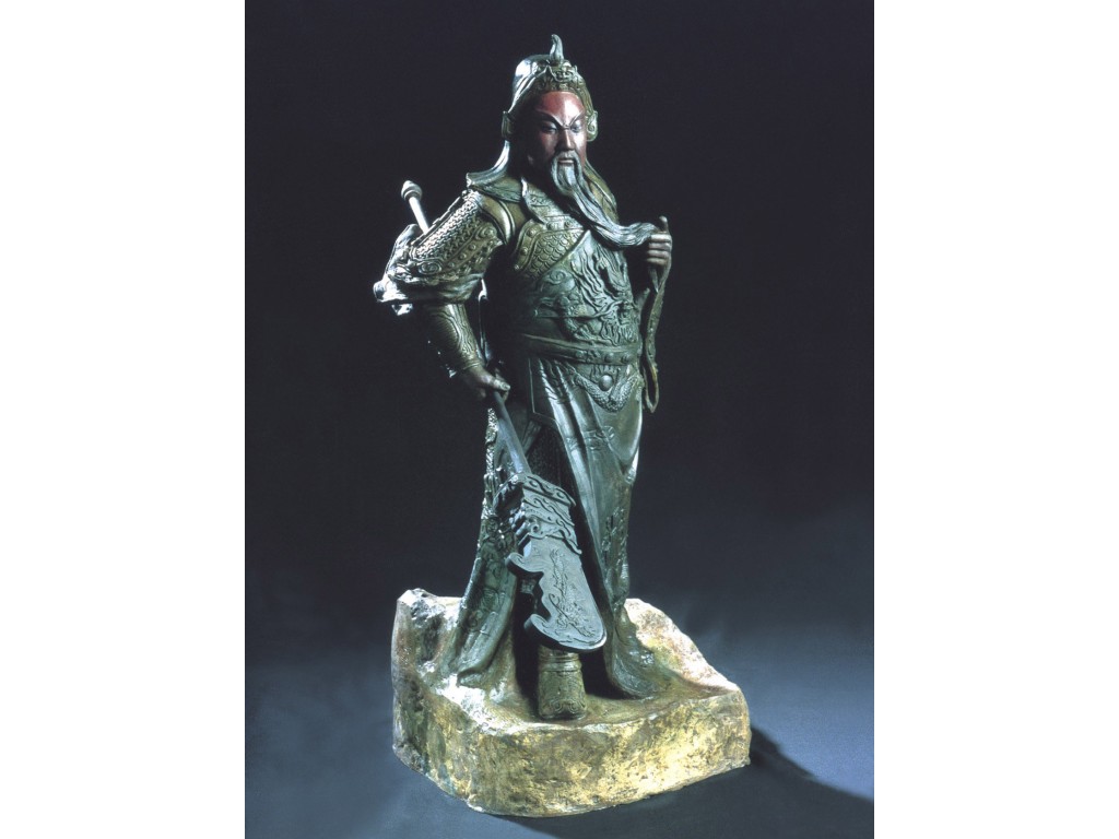 薪傳銅雕 蕭啓郎