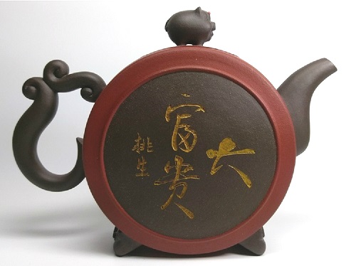 國家工藝美術師 吳俊峯 金豬送福 E1190
